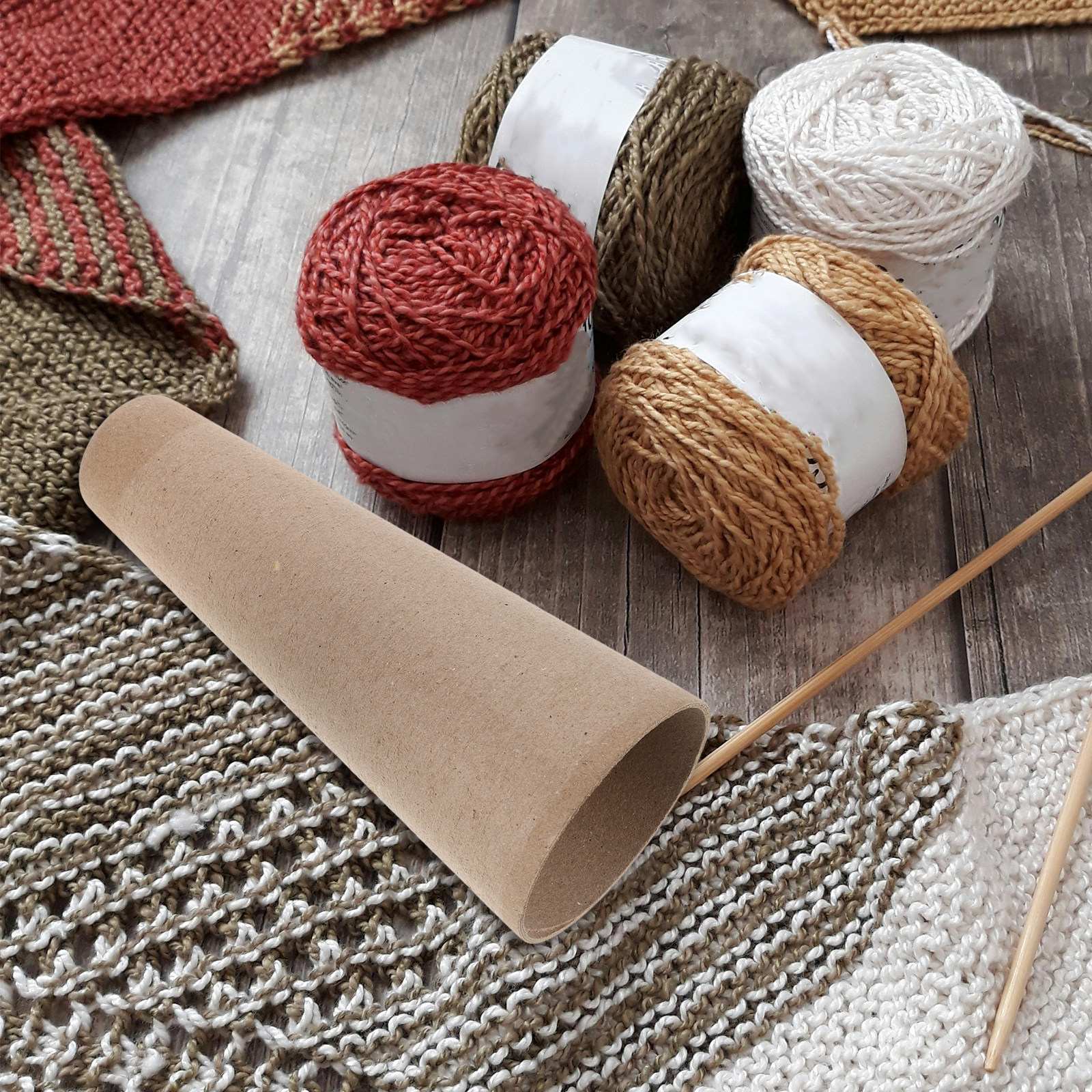 Sewing Knit - 5Pcs Yarn Winder Reel Paper Tubes