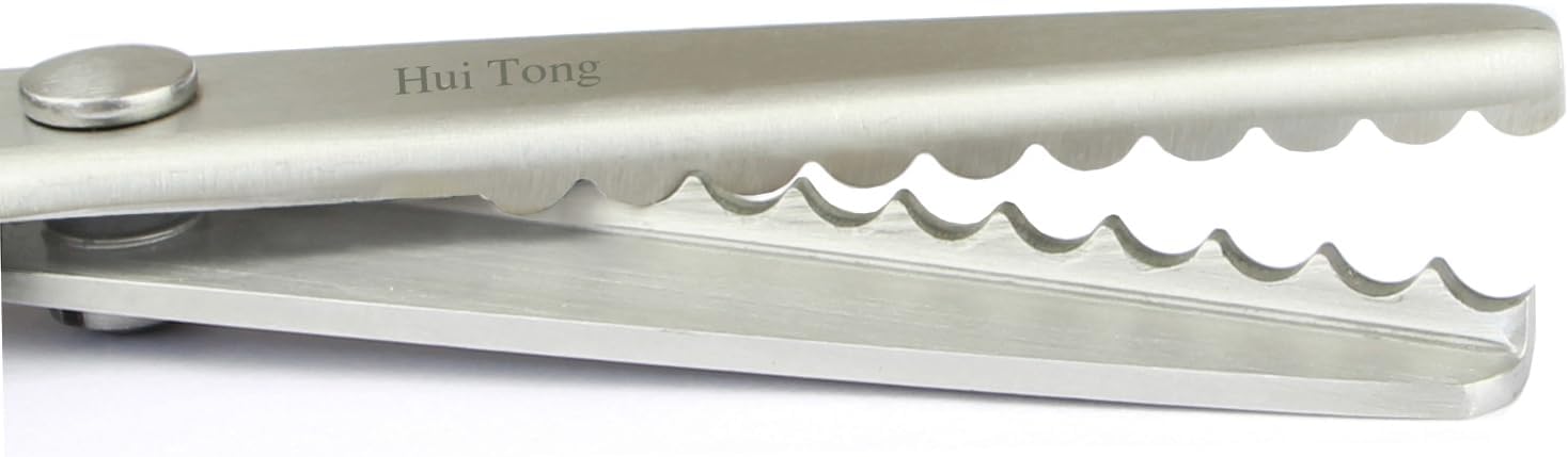 Pinking Shear Blade - Fabric Pinking Shears with Serrated Blades,