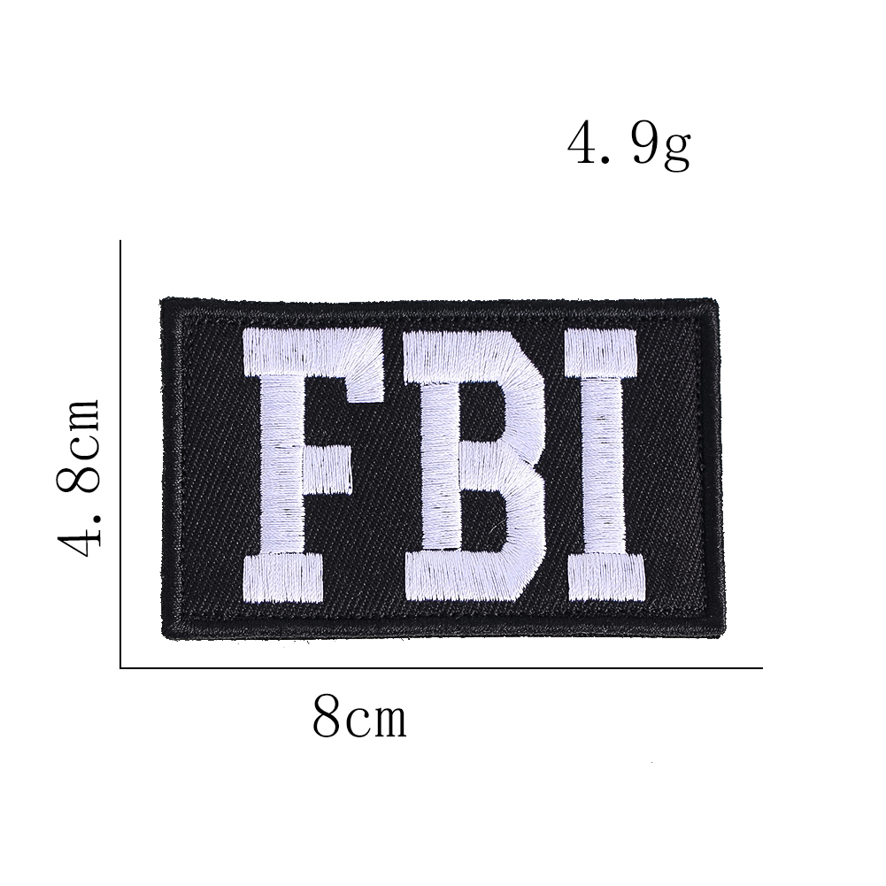 FBI Embroidery Patch Hook And  - Sewing Vest recensie en prijs