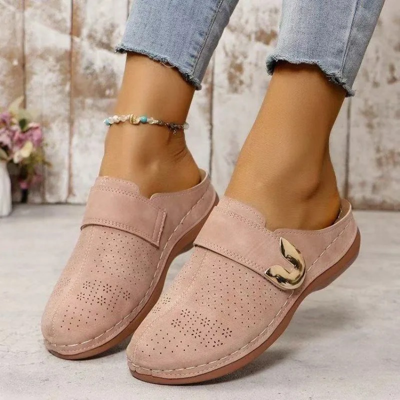 Women's solid-colored wedge sa - Velcro Sew On recensie en prijs