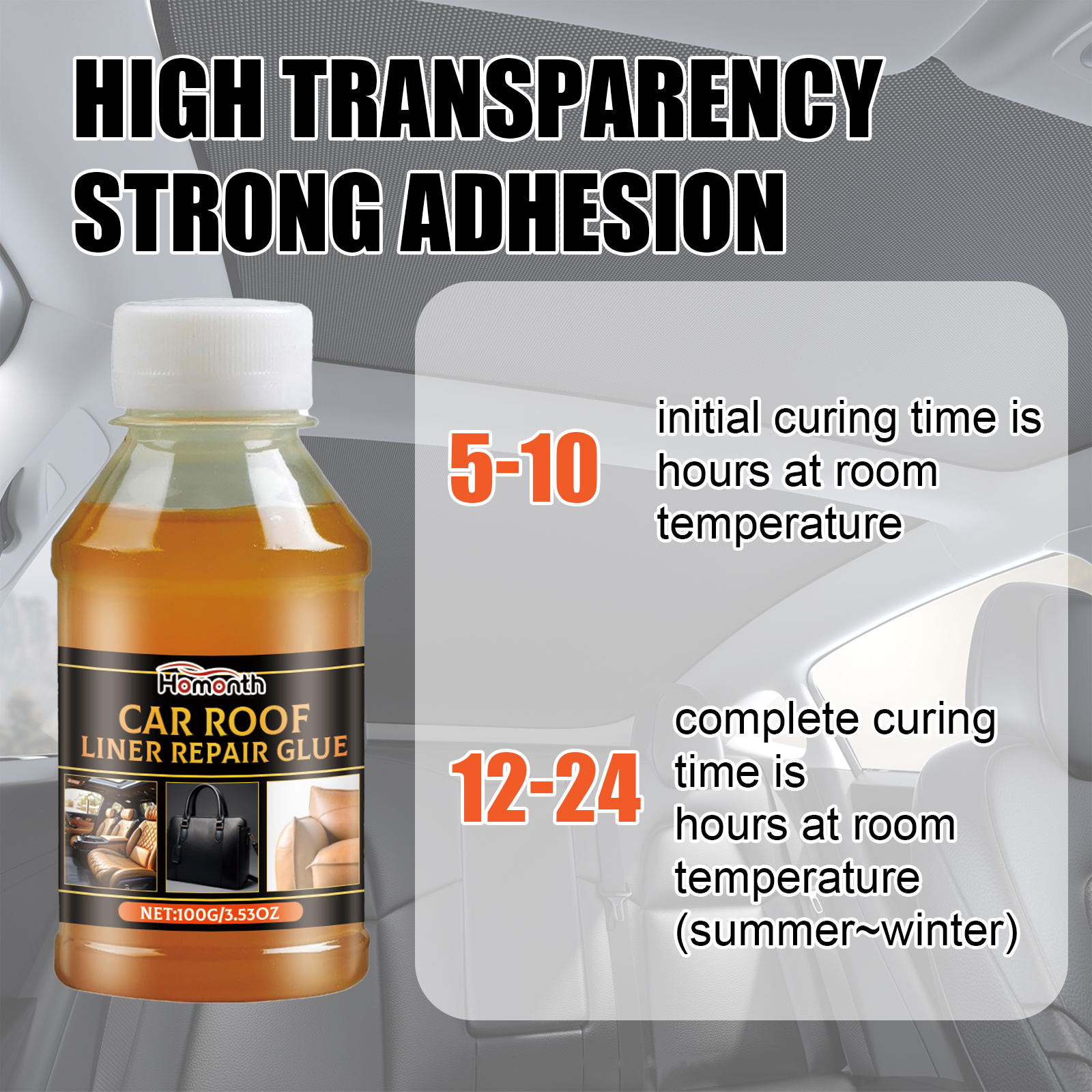 Professional Car Headliner Adh - Fabric Glue Bond recensie en prijs