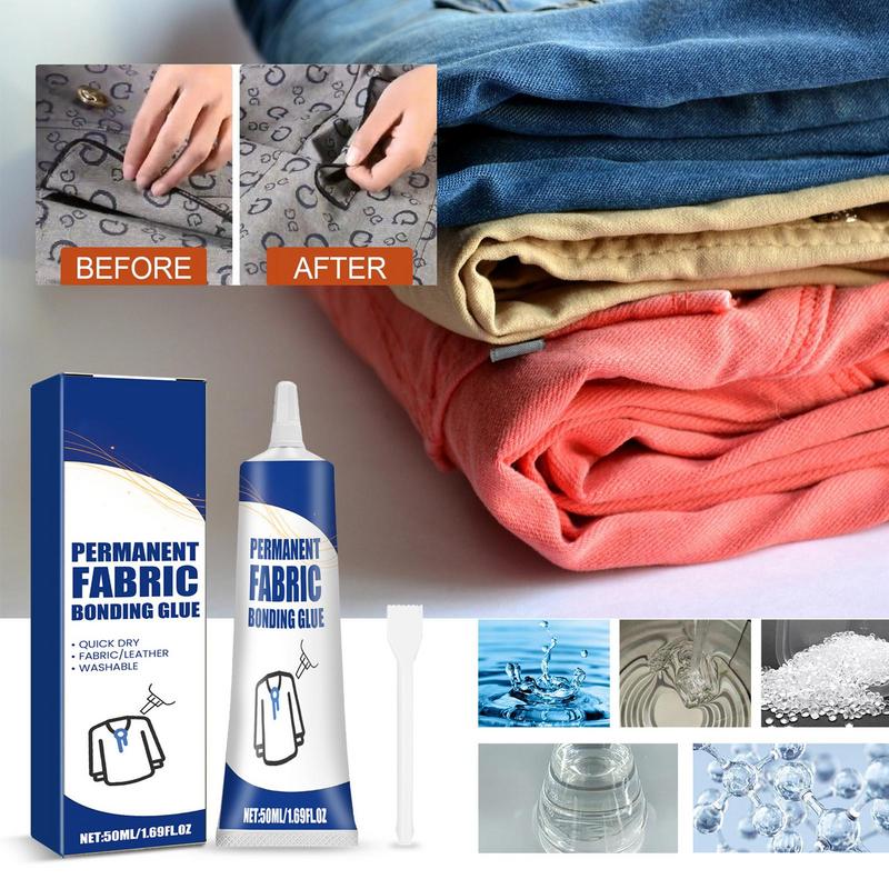Clear Fabric Adhesive Glue Wat - Fabric Glue Bond recensie en prijs