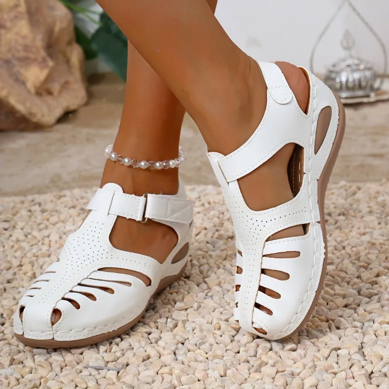 Women Closed Toe Fisherman San - Velcro Sew On recensie en prijs