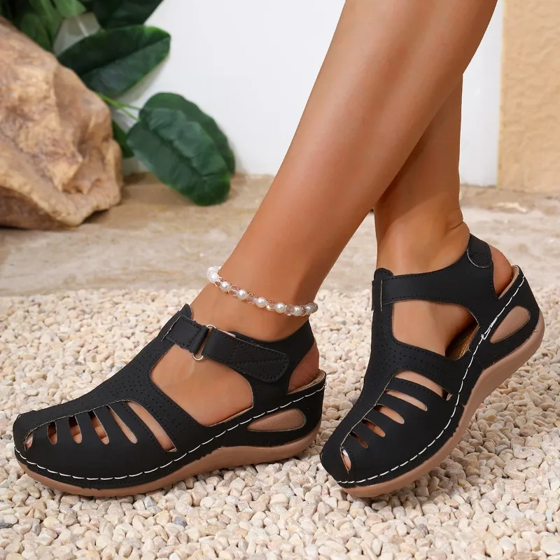 Women Closed Toe Fisherman San - Velcro Sew On recensie en prijs