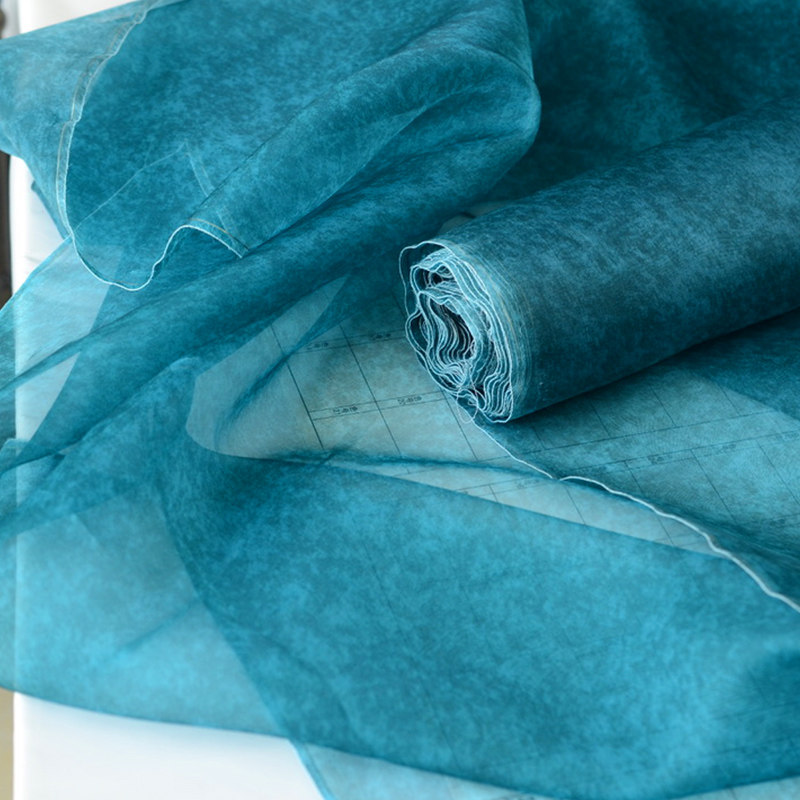 Tie-dye Silk Organza Fabric fo - Sewing Tie Dye recensie en prijs