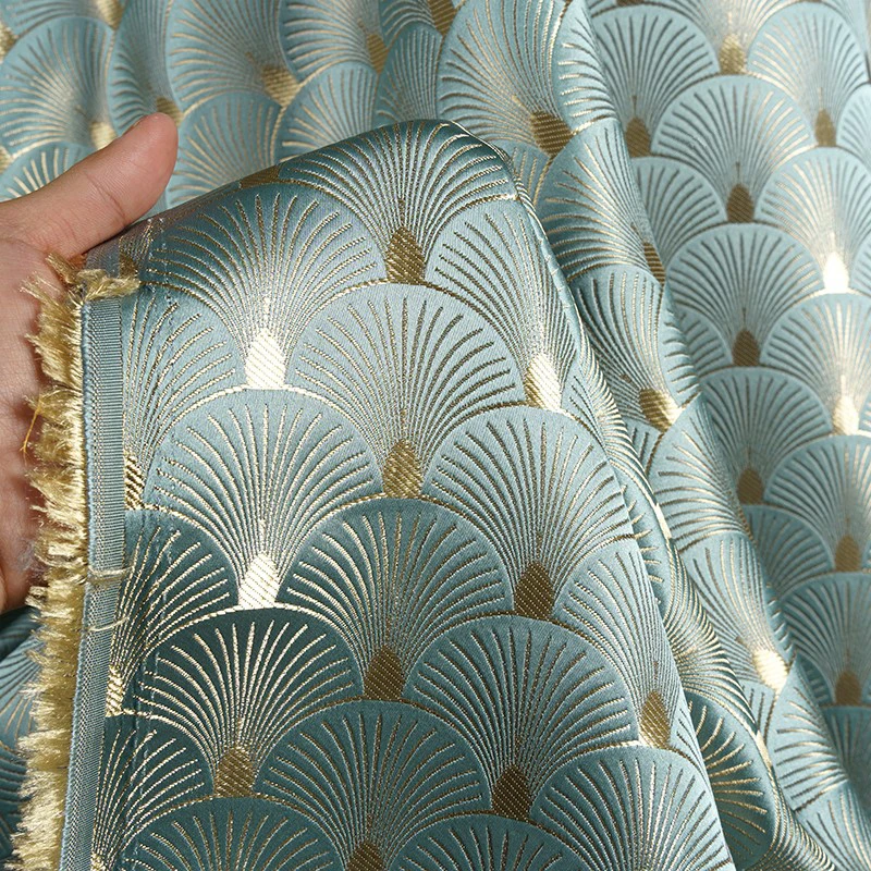 Ginkgo Leaf Fan Shaped Jacquar - Sewing Fabric recensie en prijs