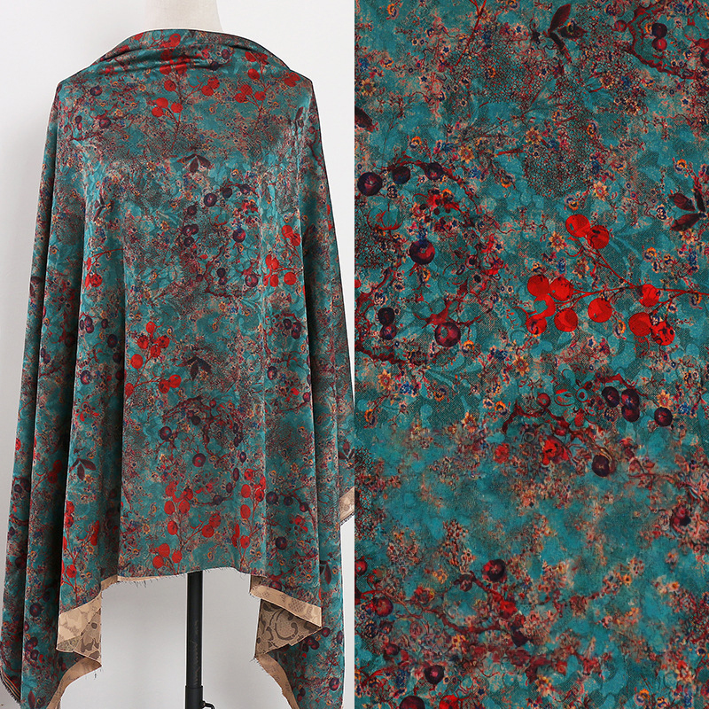 1m Floral Printed Fabric Imita - Sewing Fabric recensie en prijs
