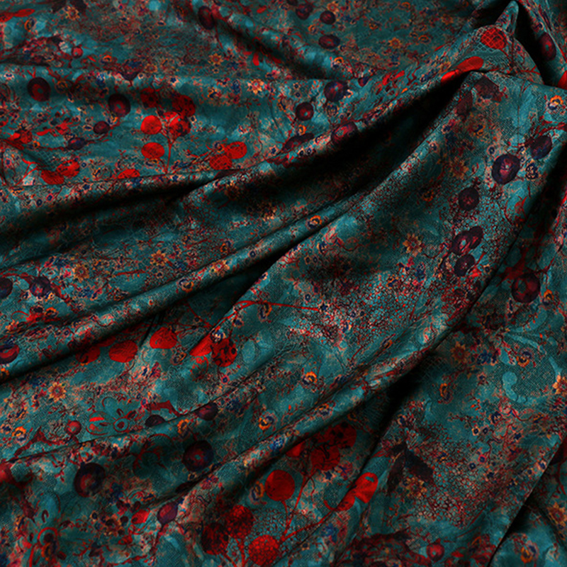 1m Floral Printed Fabric Imita - Sewing Fabric recensie en prijs