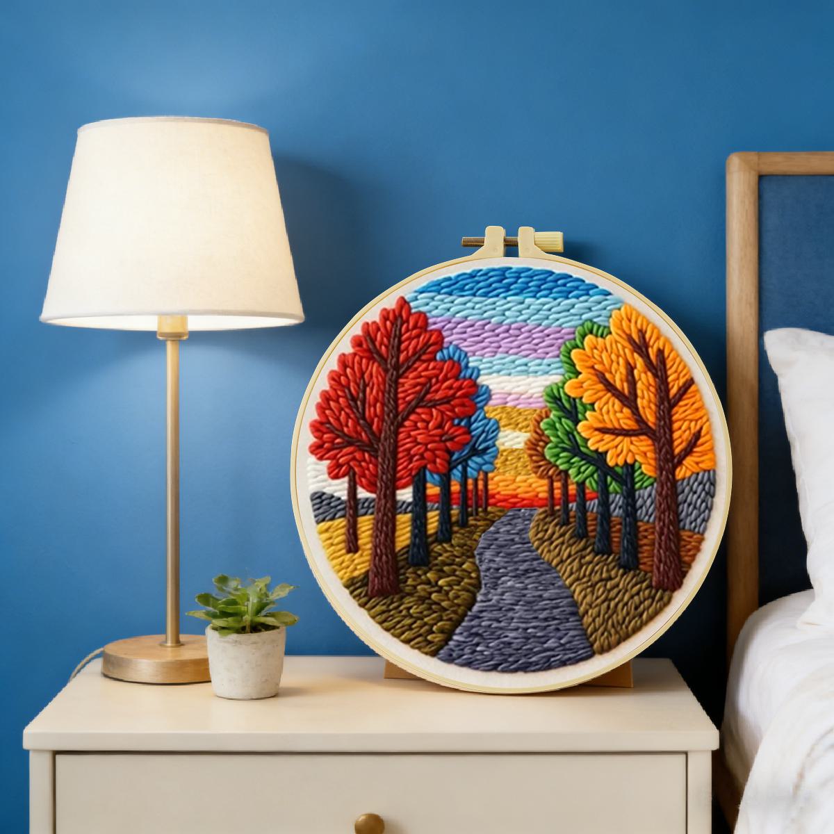 20X20CM/7.87inch Scenery punch - Is Sewing Textile Art recensie en prijs