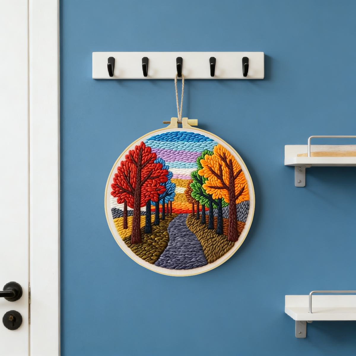 20X20CM/7.87inch Scenery punch - Is Sewing Textile Art recensie en prijs