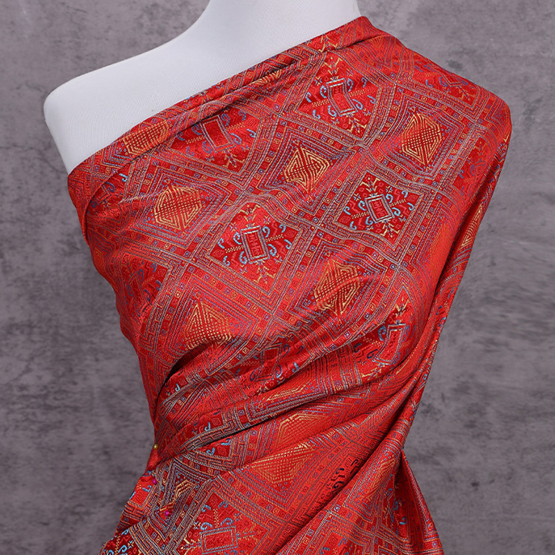 Chinese Style Jacquard Brocade - Sewing Fabric recensie en prijs