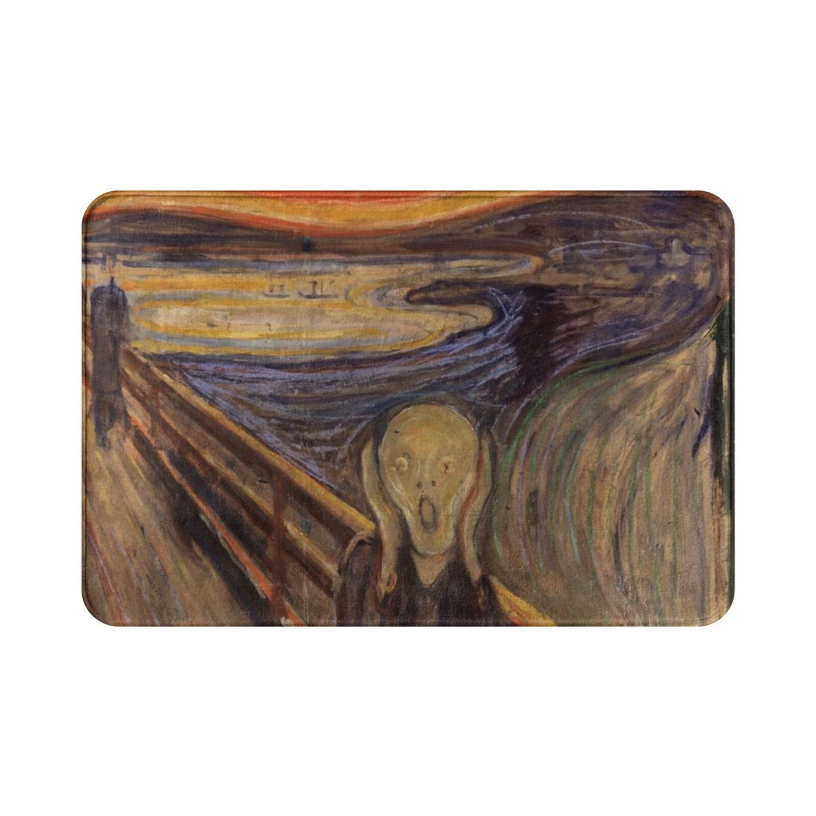 Munch's Scream Carpet Mat Rug  - Century Textile & Sewing Supply Avenue C North Saskatoon Sk recensie en prijs
