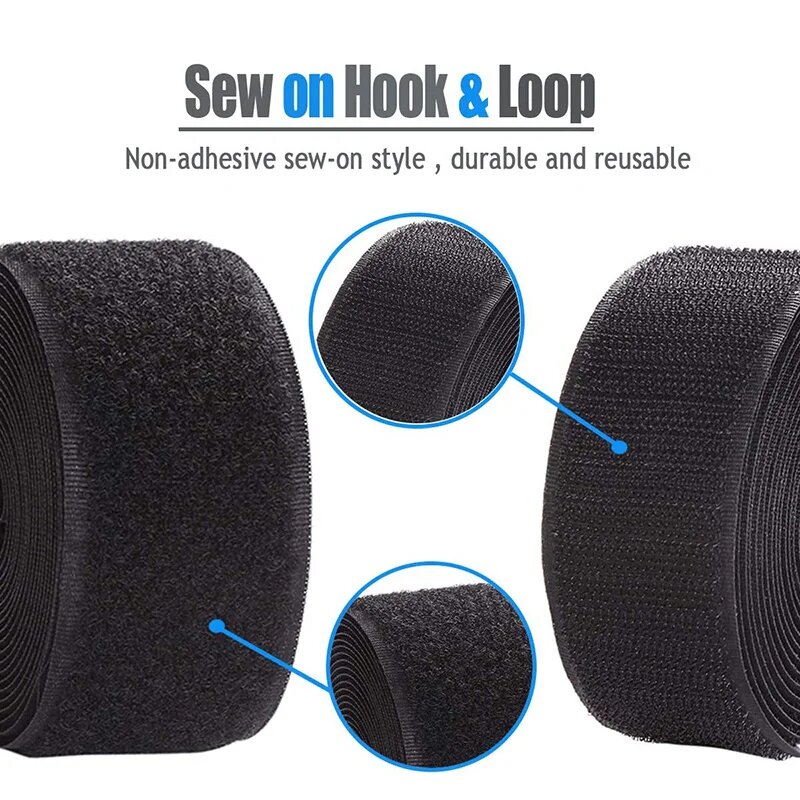 1/5Meter 50mm Wide Sew on Hook - Velcro Sew On recensie en prijs