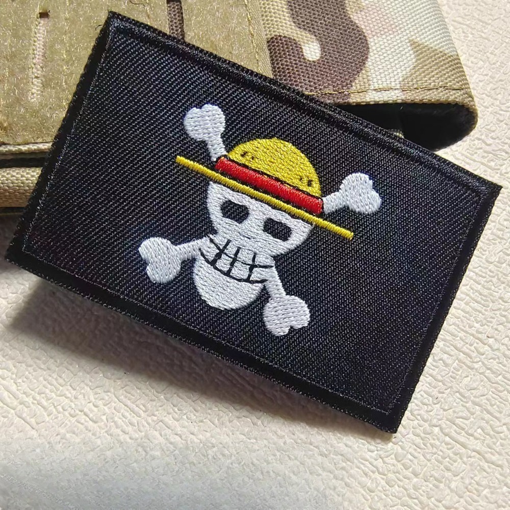 One Piece Cartoon sleeve patch - Velcro Sew On recensie en prijs