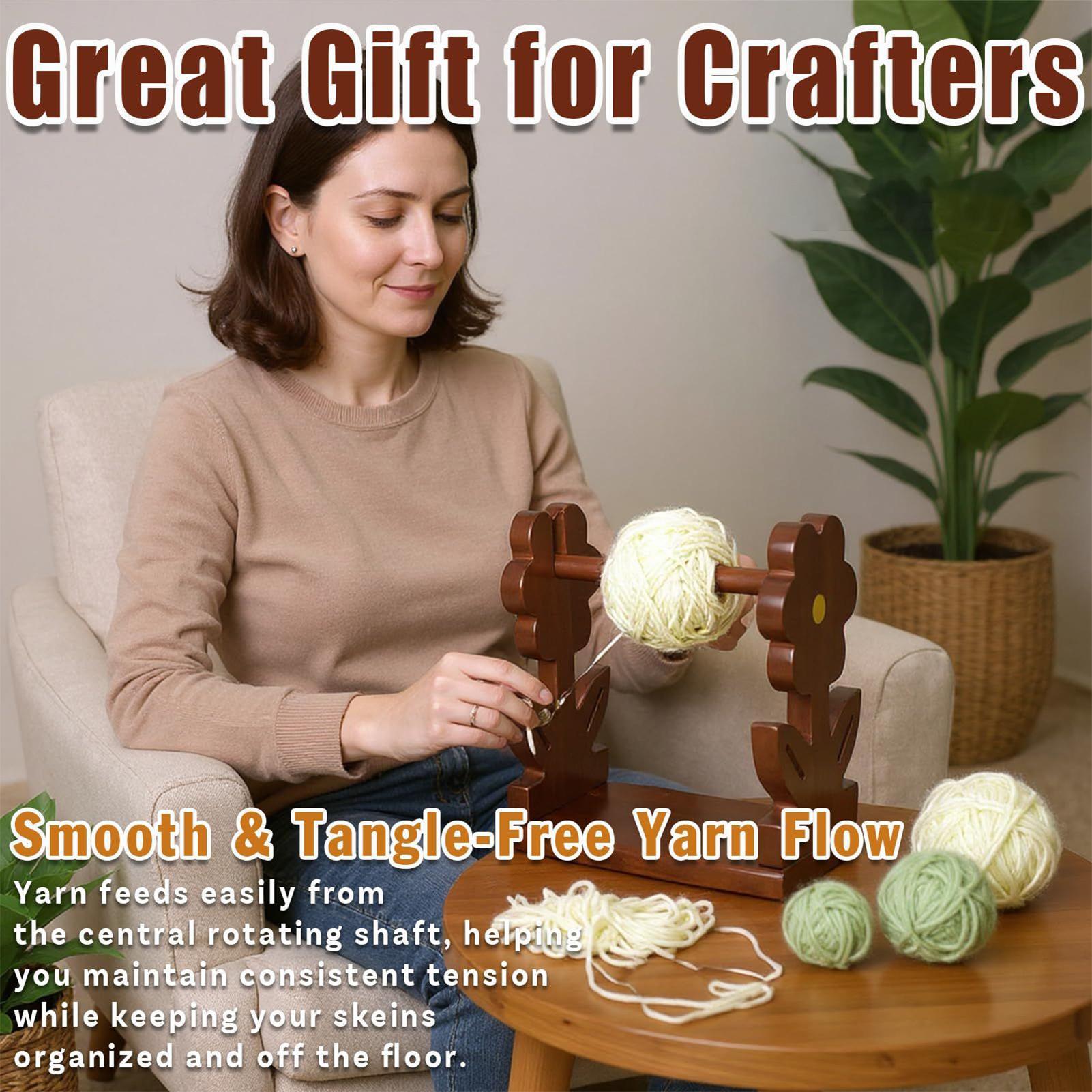Yarn Holder Wooden Yarn Holder - Sewing Knit recensie en prijs