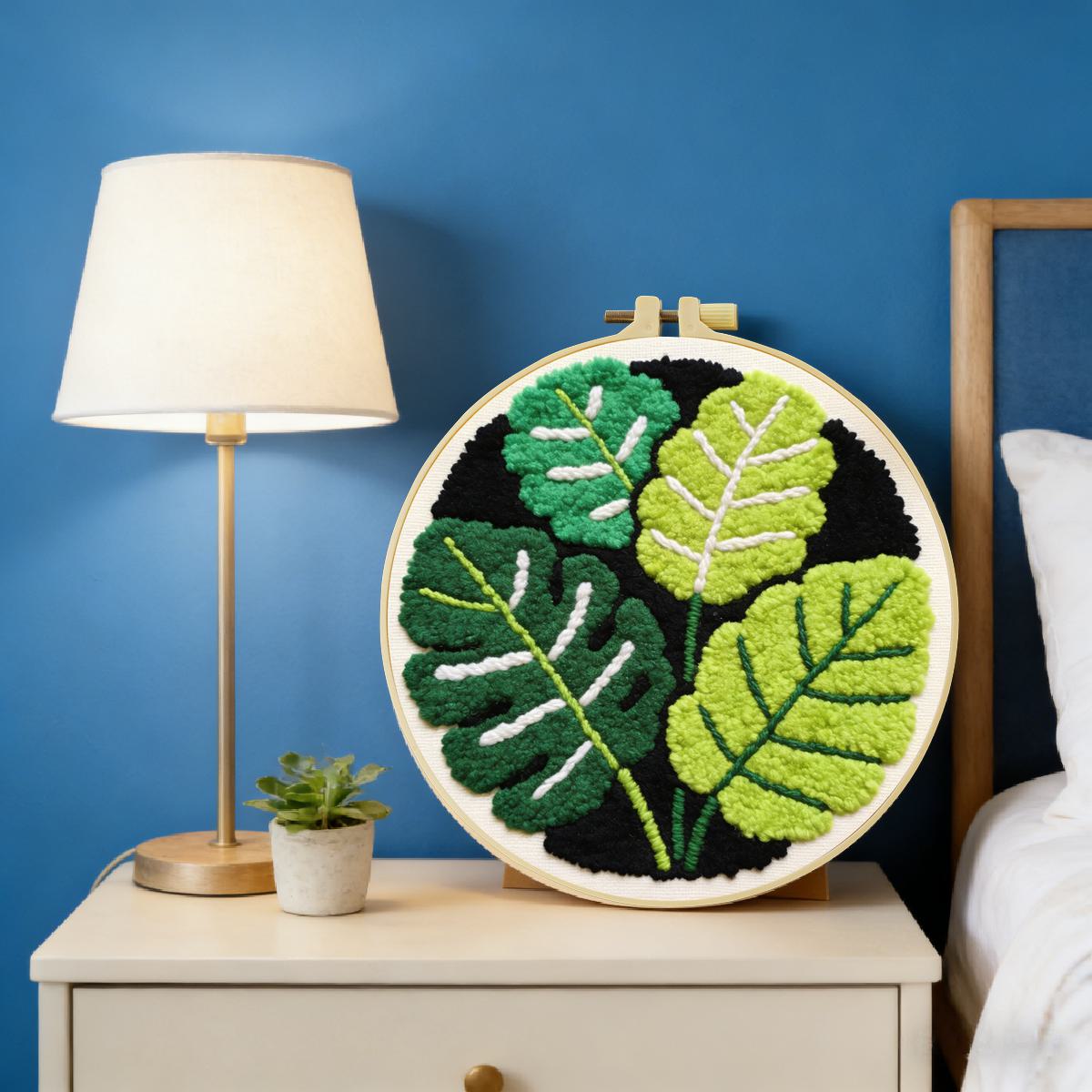 20X20CM/7.87inch Leaves punch  - Is Sewing Textile Art recensie en prijs