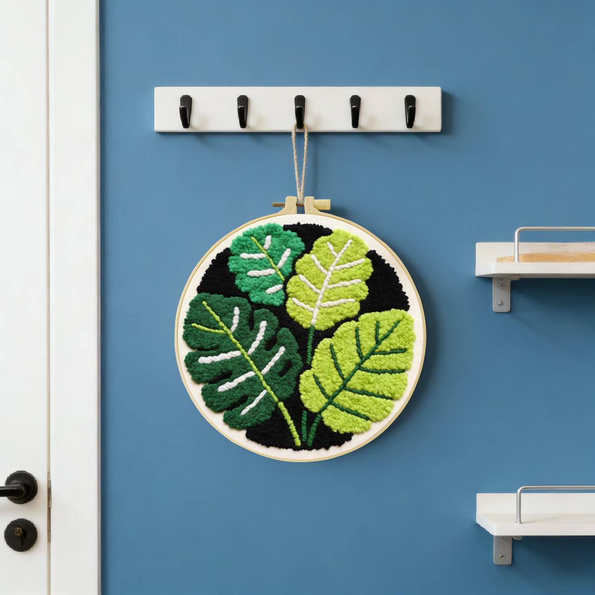 20X20CM/7.87inch Leaves punch  - Is Sewing Textile Art recensie en prijs