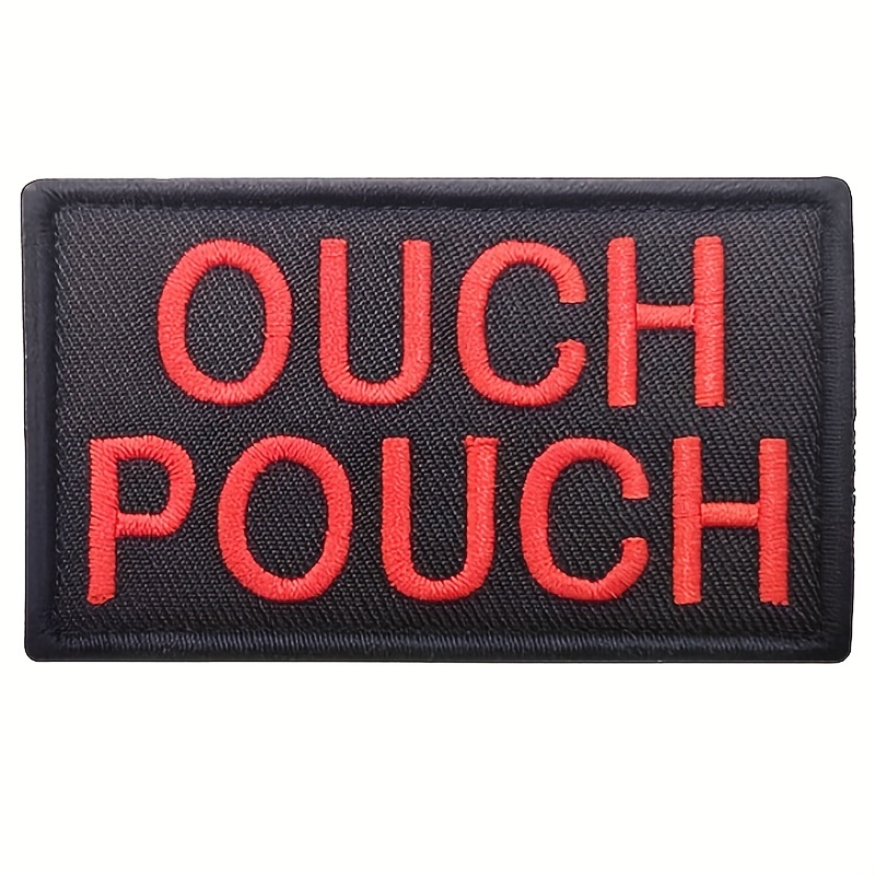 Ouch Pouch Embroidered Patch – - Velcro Sew On recensie en prijs