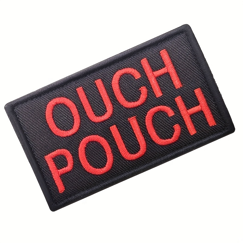 Ouch Pouch Embroidered Patch – - Velcro Sew On recensie en prijs