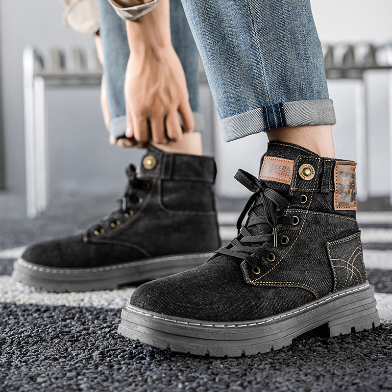 Plus Size Men Ankle Boots Fash - Sewing Cloth recensie en prijs