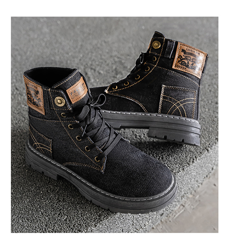 Plus Size Men Ankle Boots Fash - Sewing Cloth recensie en prijs