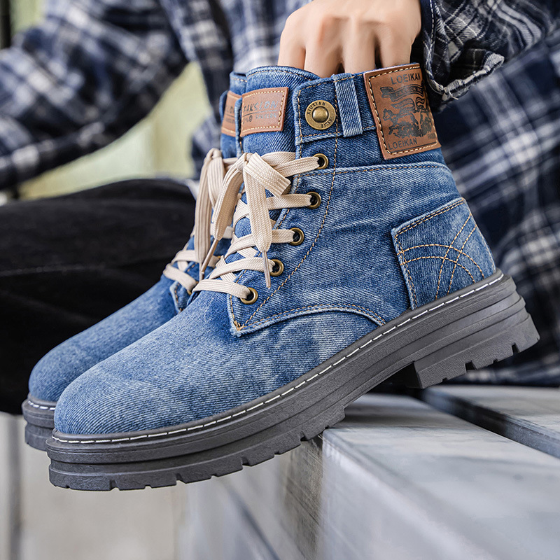 Plus Size Men Ankle Boots Fash - Sewing Cloth recensie en prijs