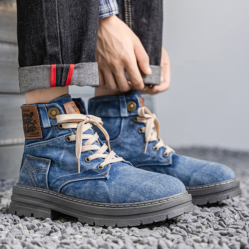 Plus Size Men Ankle Boots Fash - Sewing Cloth recensie en prijs