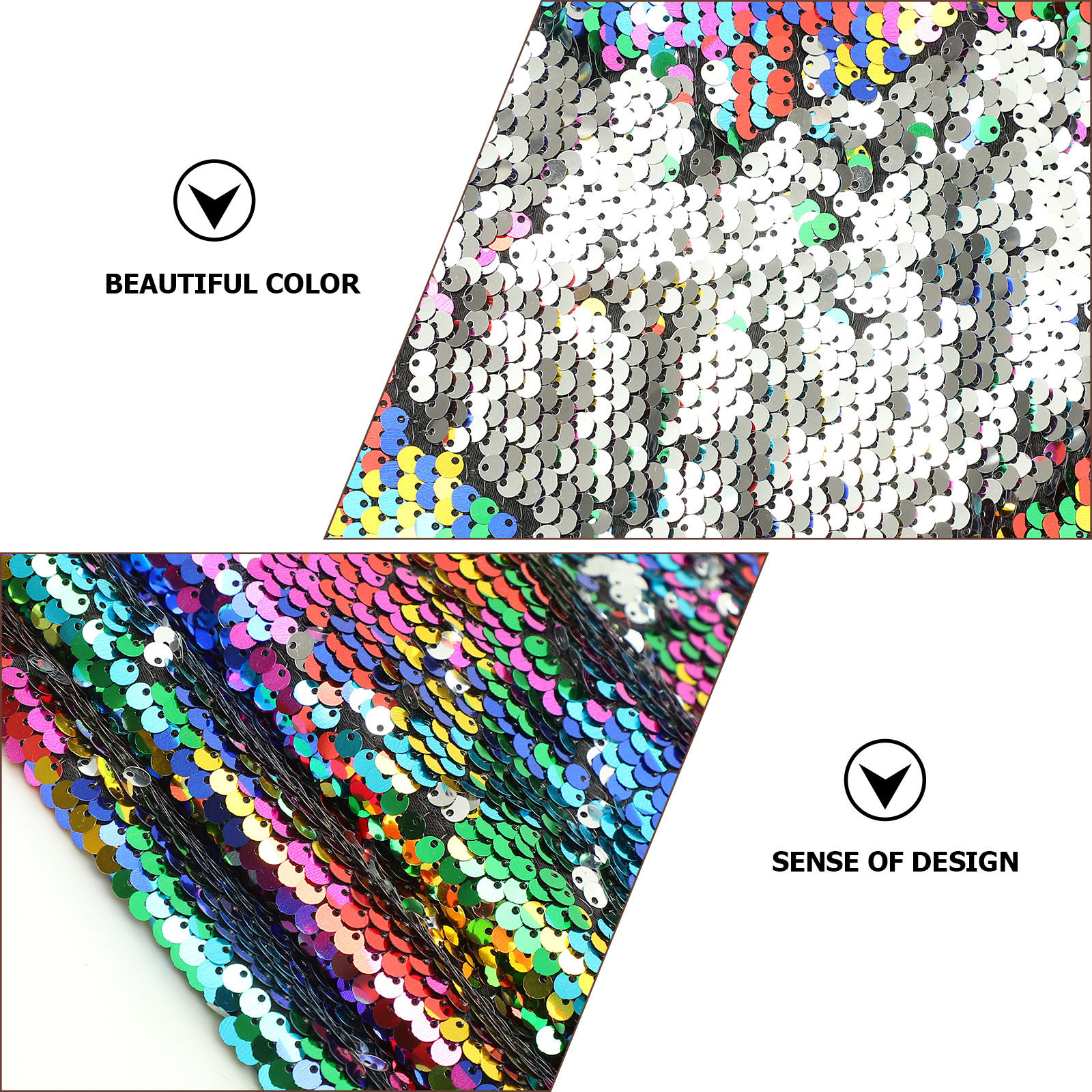 Double Sided Sequin Flip Fabri - Textile And Sewing Supply recensie en prijs