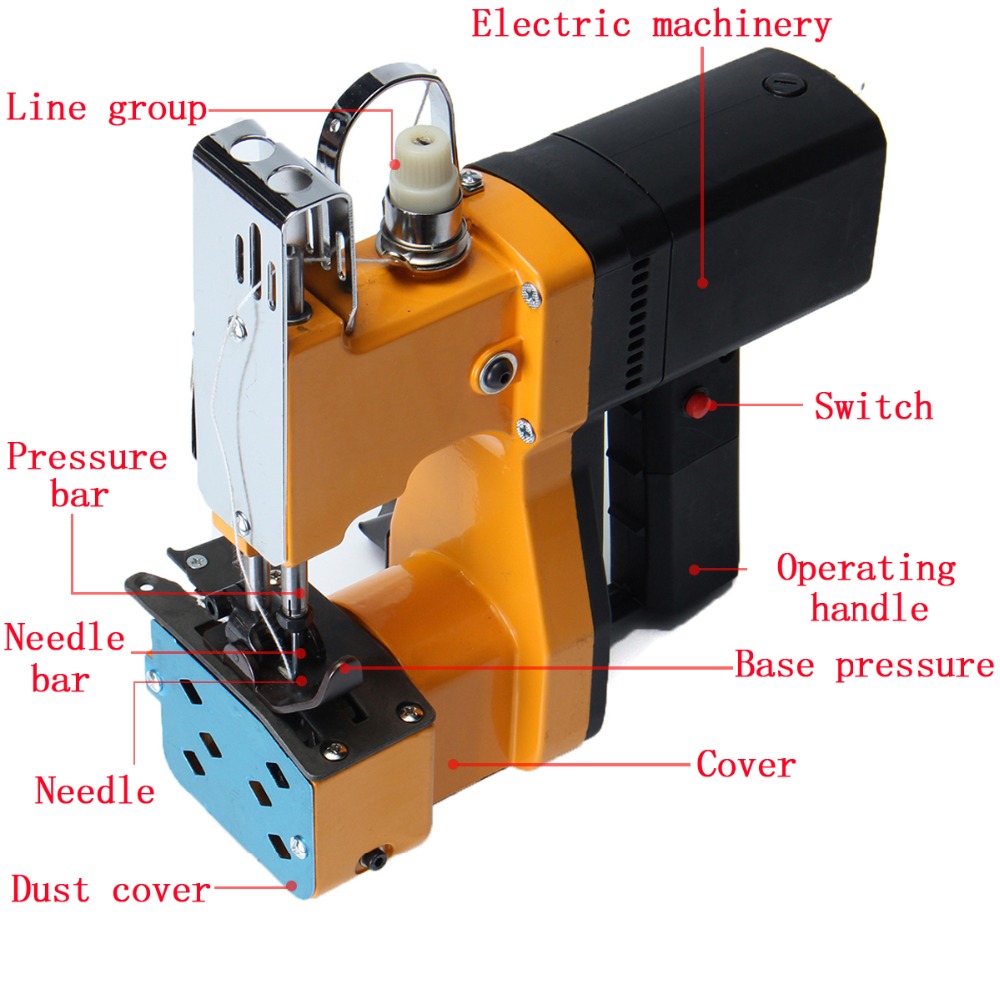 Electric Woven Bag Closing Mac - Sewing In Textile Industry recensie en prijs