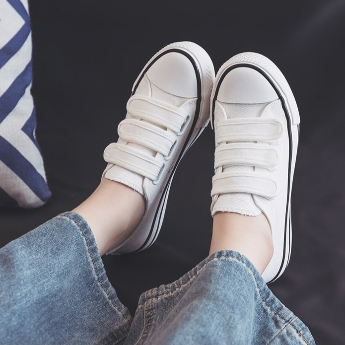 New style Velcro low-top white - Sewing Fabric recensie en prijs