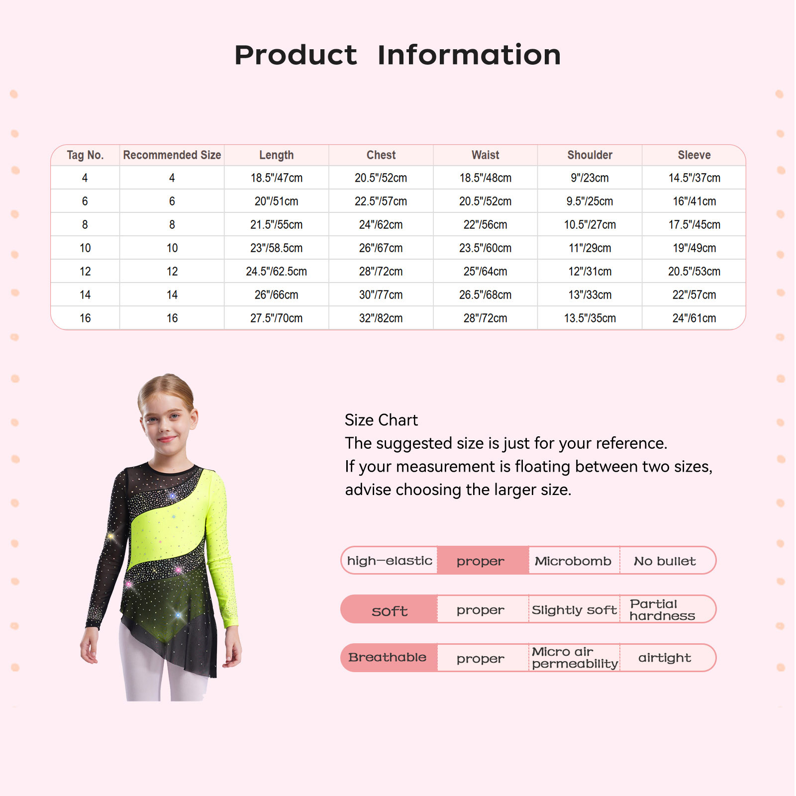 Kids Girls Sparkling Mesh Lyri - Sewing Vest recensie en prijs