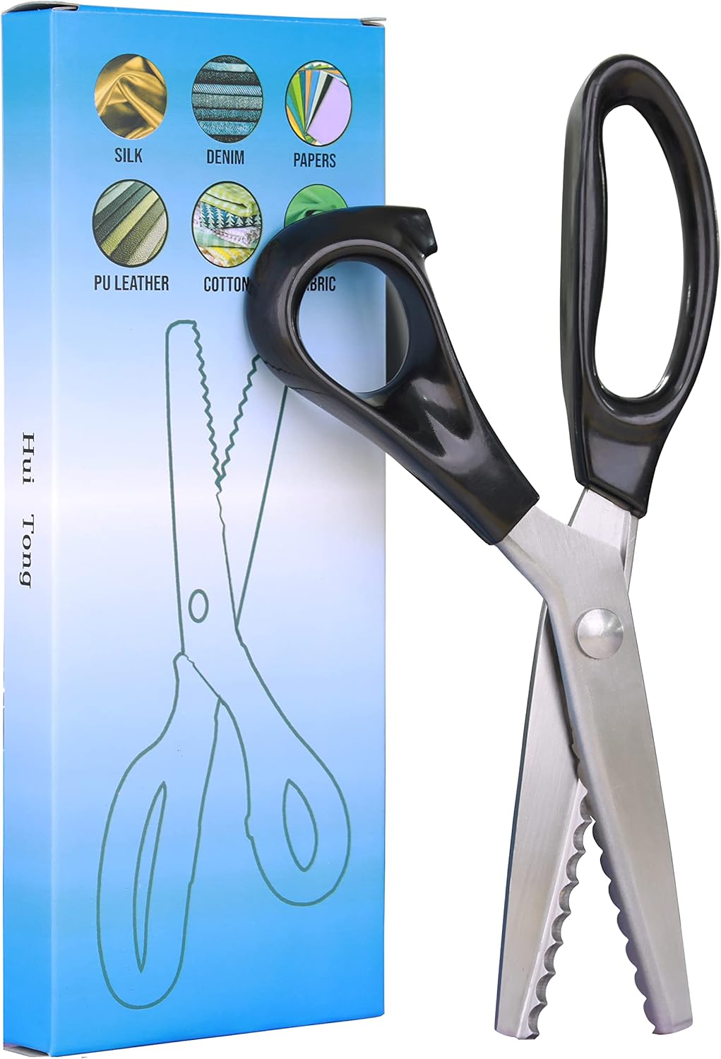 Fabric Pinking Shears with Ser - Pinking Shear Blade recensie en prijs