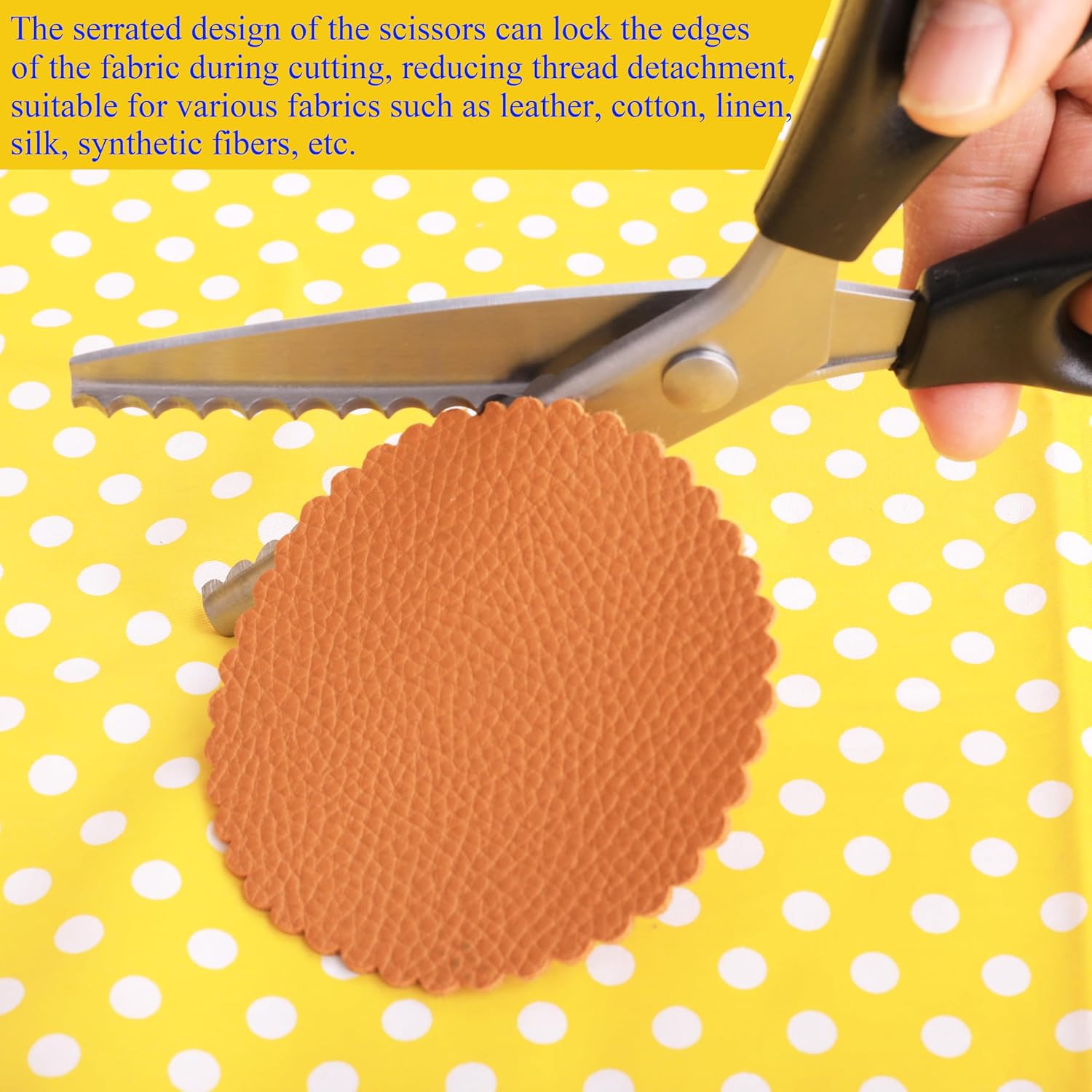 Fabric Pinking Shears with Ser - Pinking Shear Blade recensie en prijs