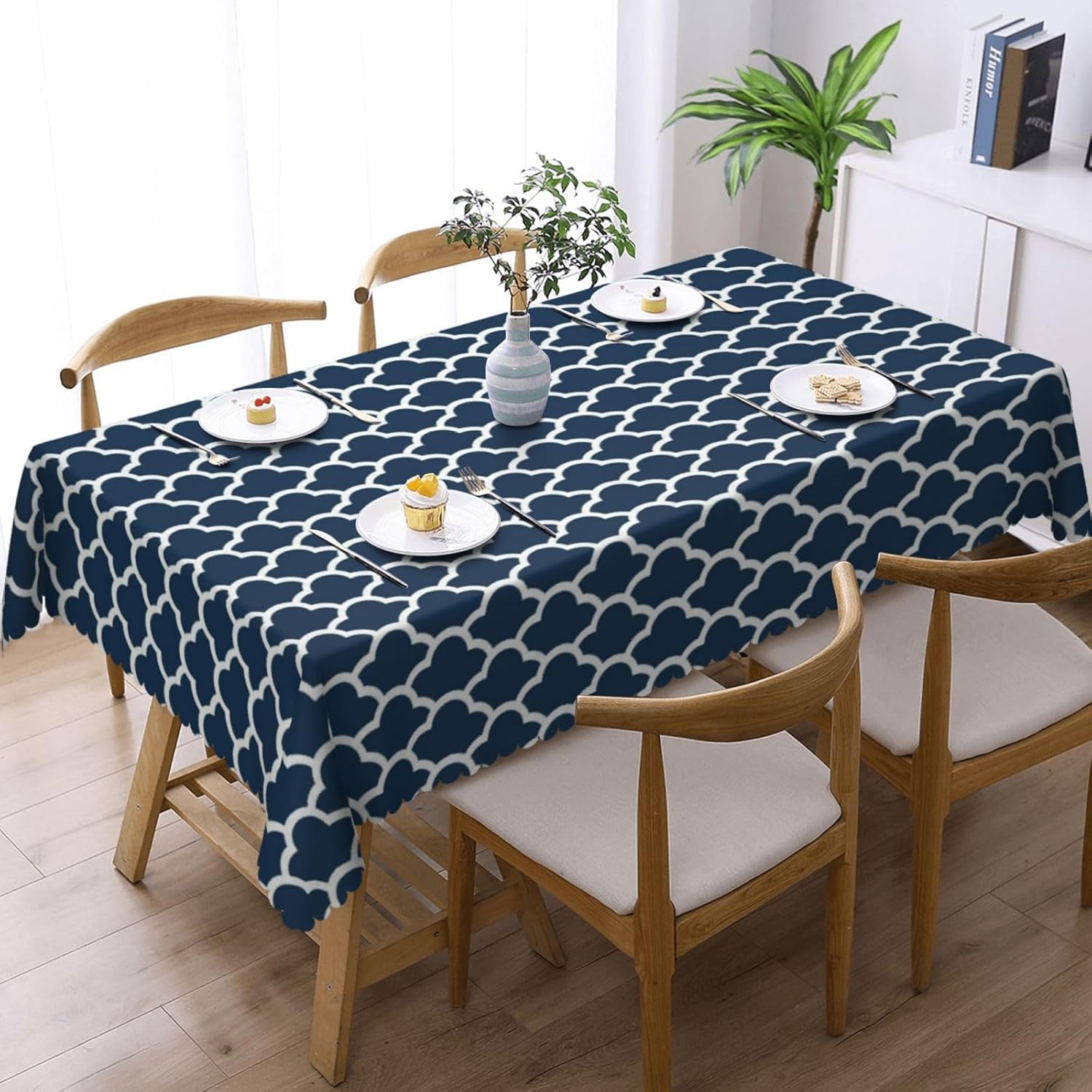 Blue Tablecloth Navy Cloud Sea - Century Textile & Sewing Supply Avenue C North Saskatoon Sk recensie en prijs