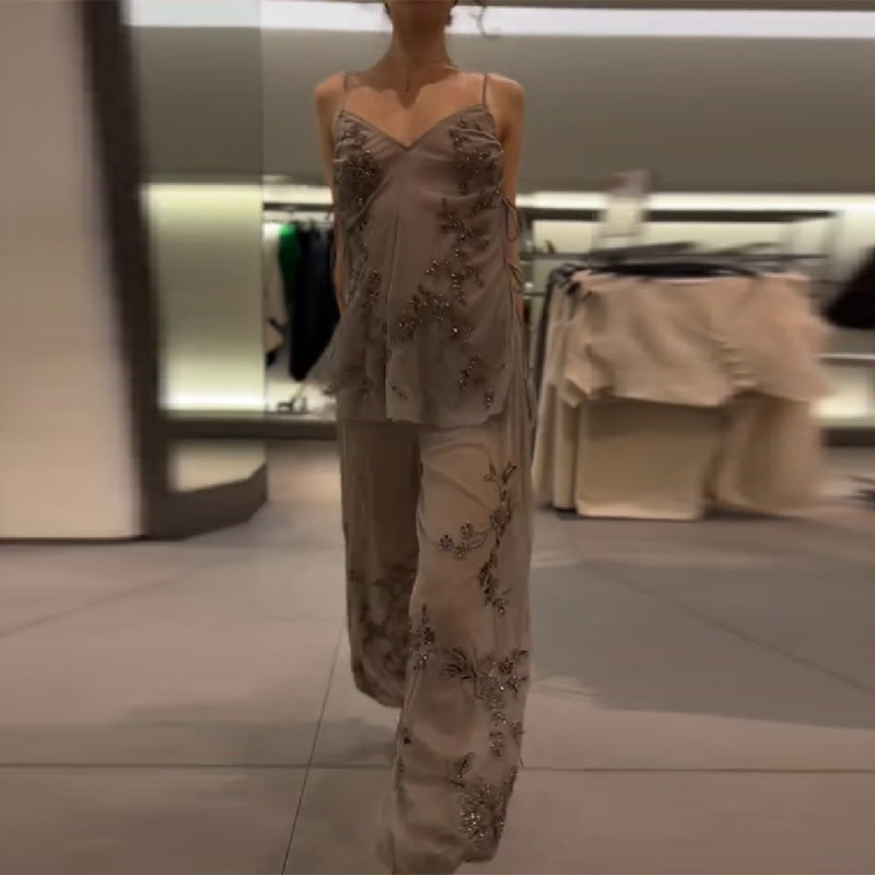 2026 New Women Grey Two-piece  - Sewing Vest recensie en prijs