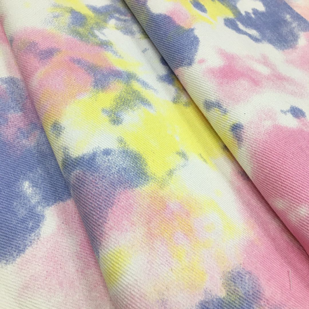 Color Tie Dye Washed Denim Fab - Sewing Tie Dye recensie en prijs