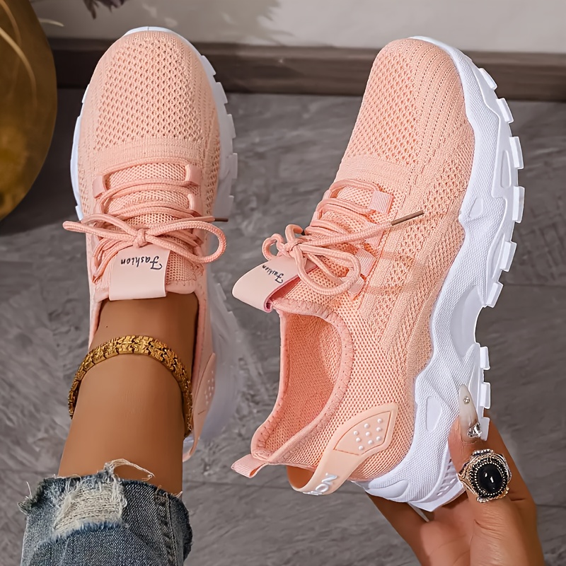 Breathable Knit Sneakers Fashi - Sewing Cloth recensie en prijs