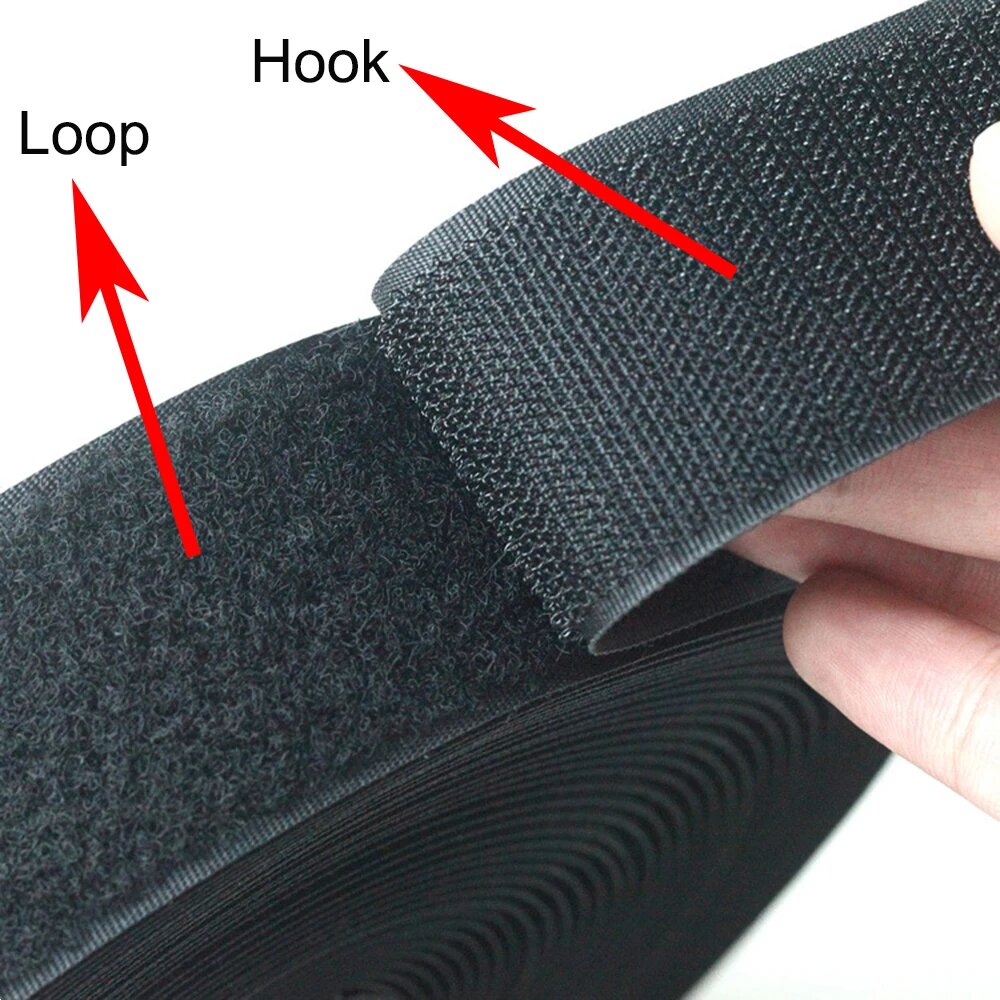 25Meter/Pair Reusable Non-adhe - Velcro Sew On recensie en prijs