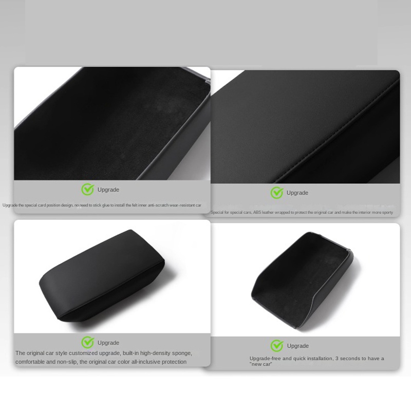 Hard Shell Leather Armrest Box - Sewing Knit recensie en prijs