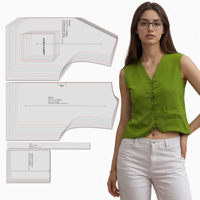Sewing patterns for women's ve - Sewing Vest recensie en prijs