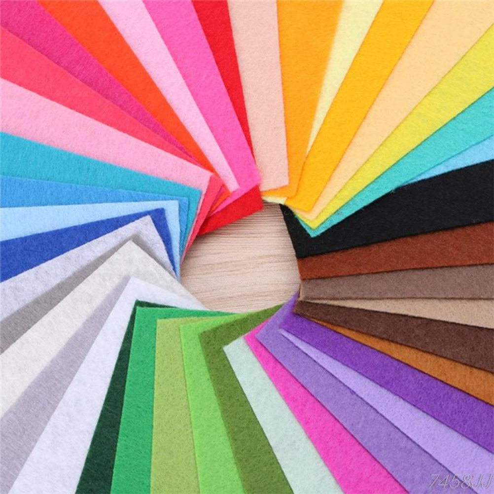 40Pcs Vibrant Nonwoven Fabric  - Is Sewing Textile Art recensie en prijs