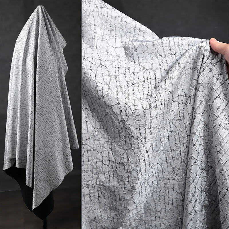 Vintage Gray Distressed Cracke - Sewing Fabric recensie en prijs