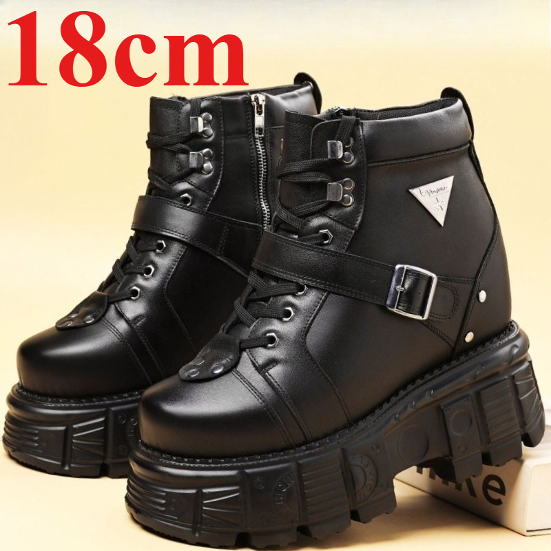 Genuine Leather Motorcycle Boo - Sewing Cloth recensie en prijs