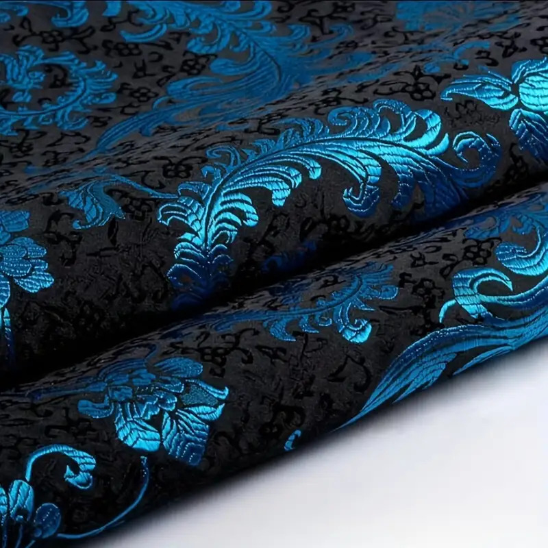 3D Blue Phoenix Tail Brocade F - Sewing Fabric recensie en prijs