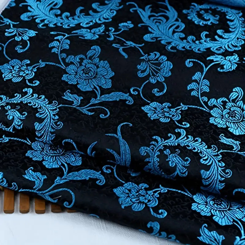 3D Blue Phoenix Tail Brocade F - Sewing Fabric recensie en prijs