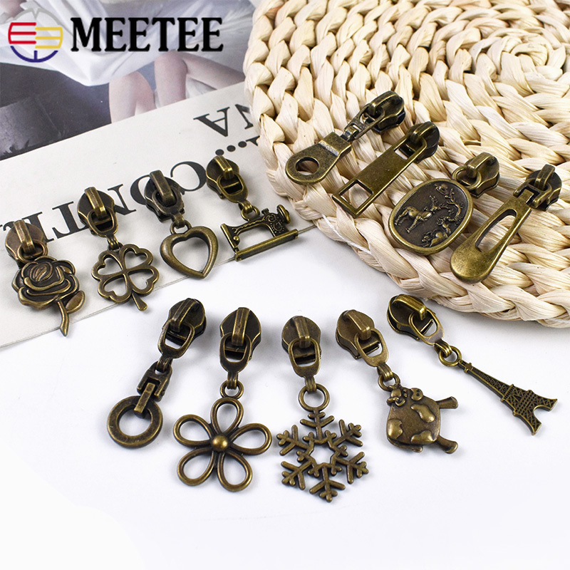 10/20/30Pcs 5# Bronze Metal Zi - Textile And Sewing Supply recensie en prijs