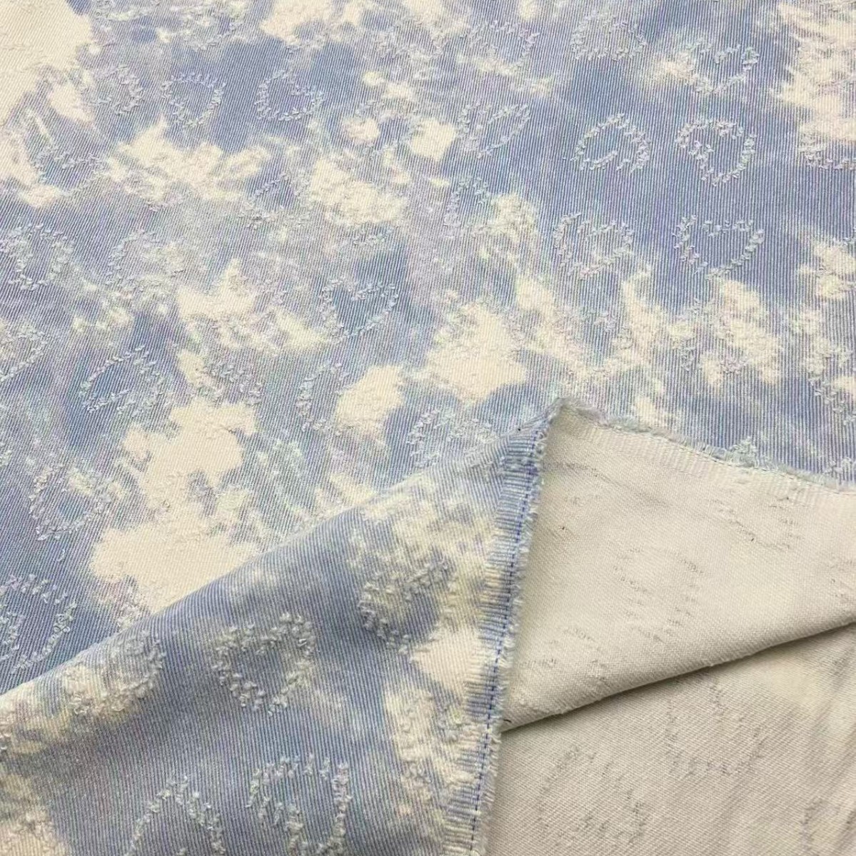 Blue Sky White Clouds Tie Dye  - Sewing Tie Dye recensie en prijs