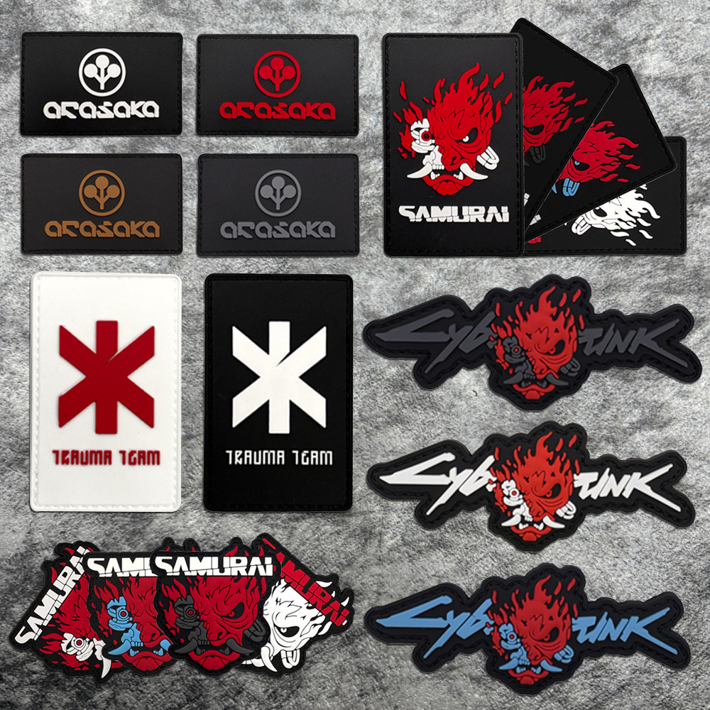 A Cyberpunk Pattern Pvc Patch, - Velcro Sew On recensie en prijs