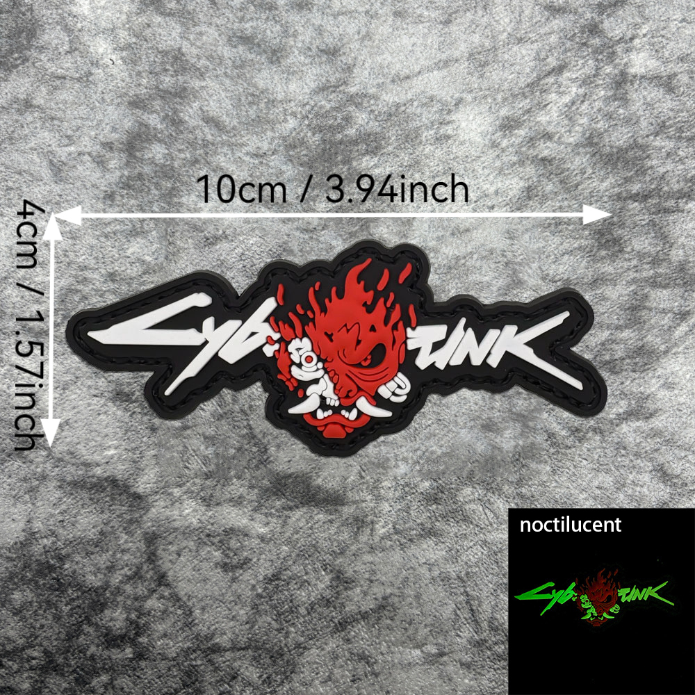 A Cyberpunk Pattern Pvc Patch, - Velcro Sew On recensie en prijs