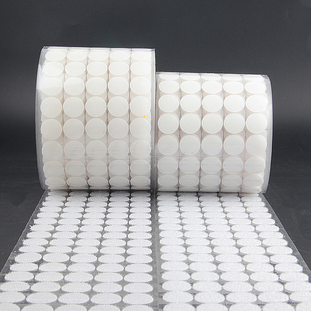 1000pair 10/15/20mm White Dot  - Velcro Sew On recensie en prijs